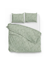 Dekbedovertrek Fiori di Satinado Foam Green - 100% Katoen-Satijn